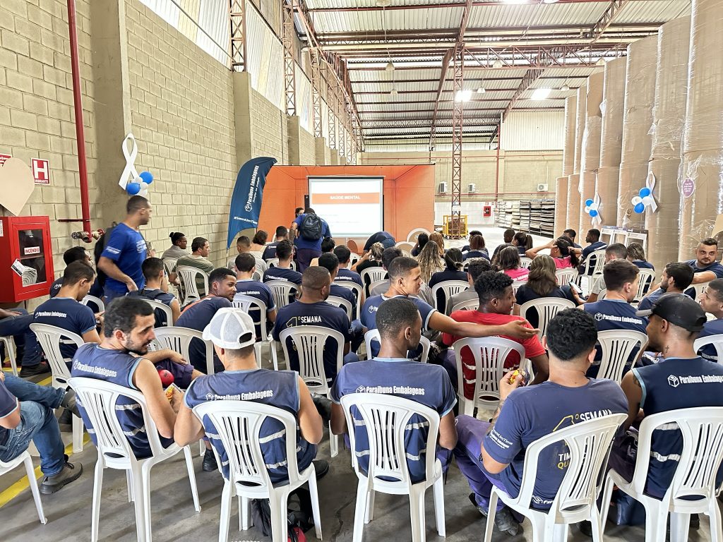 Palestra com a psicóloga Ísis Senra Carvalho.