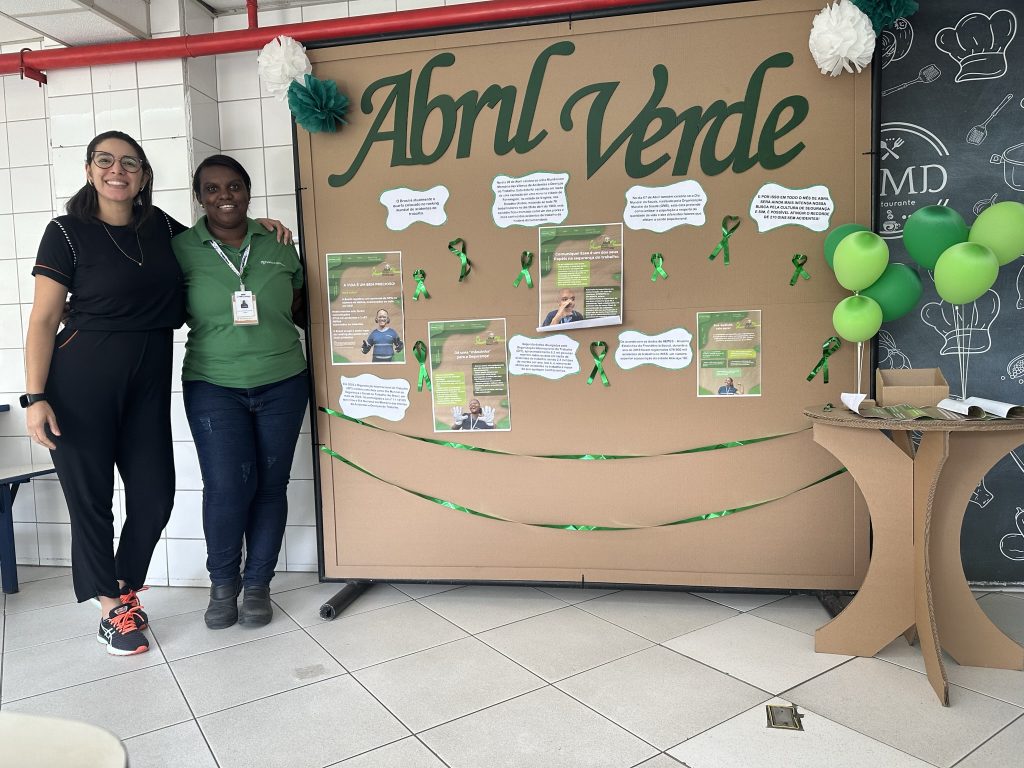 Abril verde na unidade de Sapucaia/RJ.