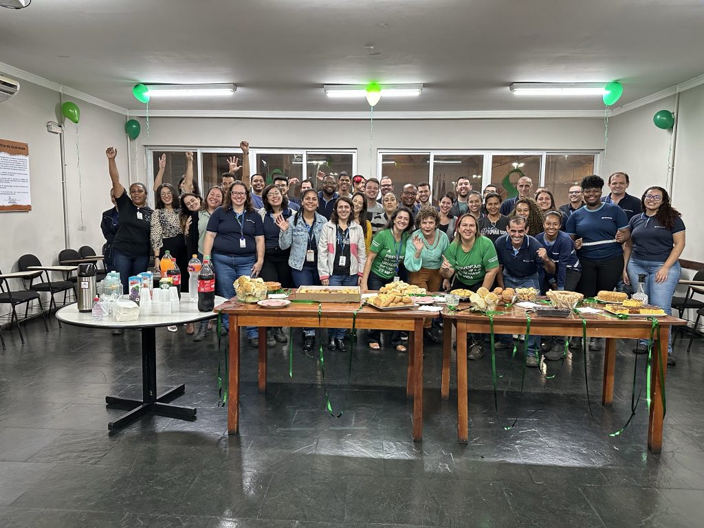 Unidade de Juiz de Fora em encerramento das atividade do Abril Verde.