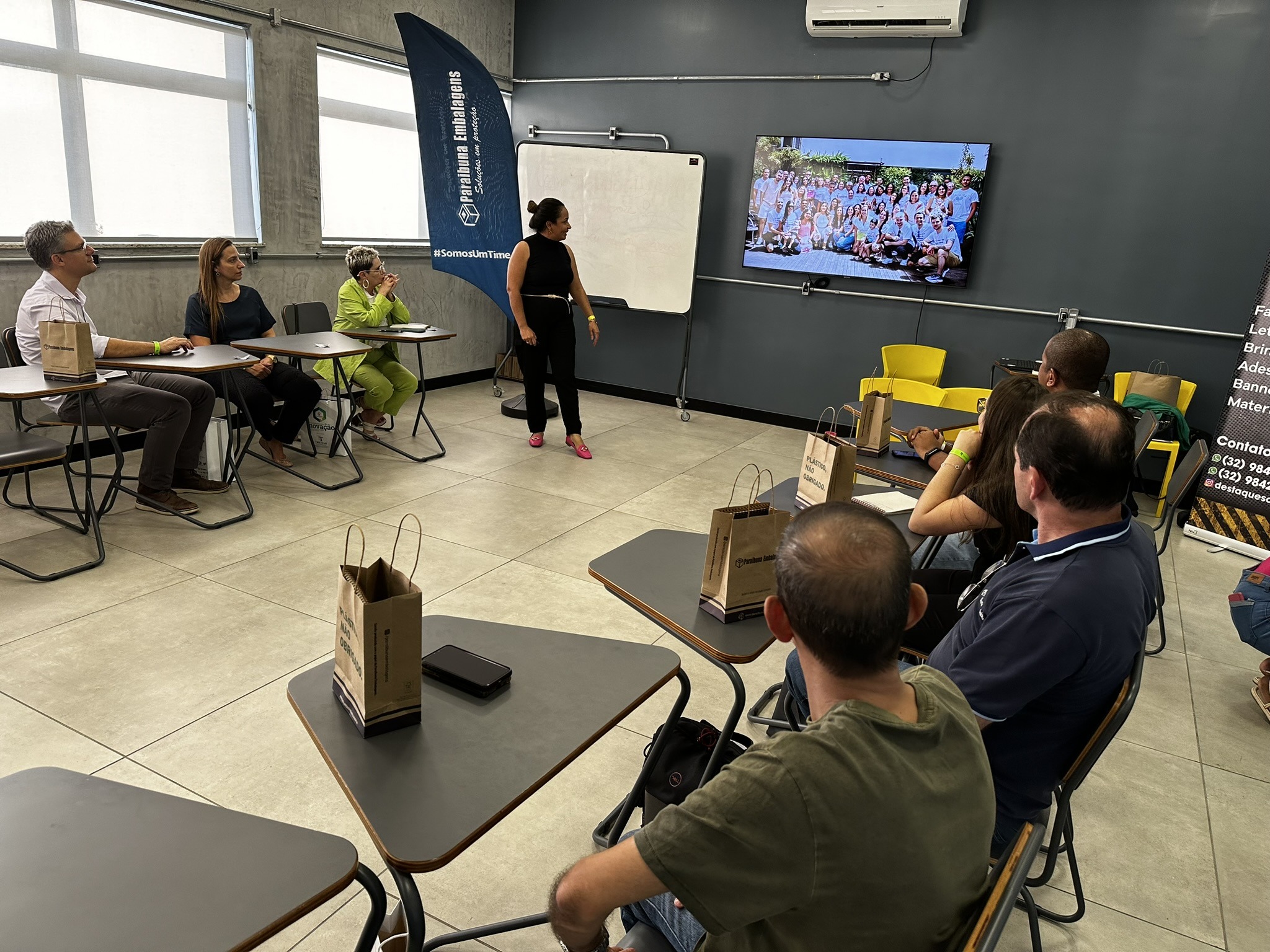 Case da Paraibuna Embalagens é tema de workshop sobre Gestão de Projetos em evento de inovação.