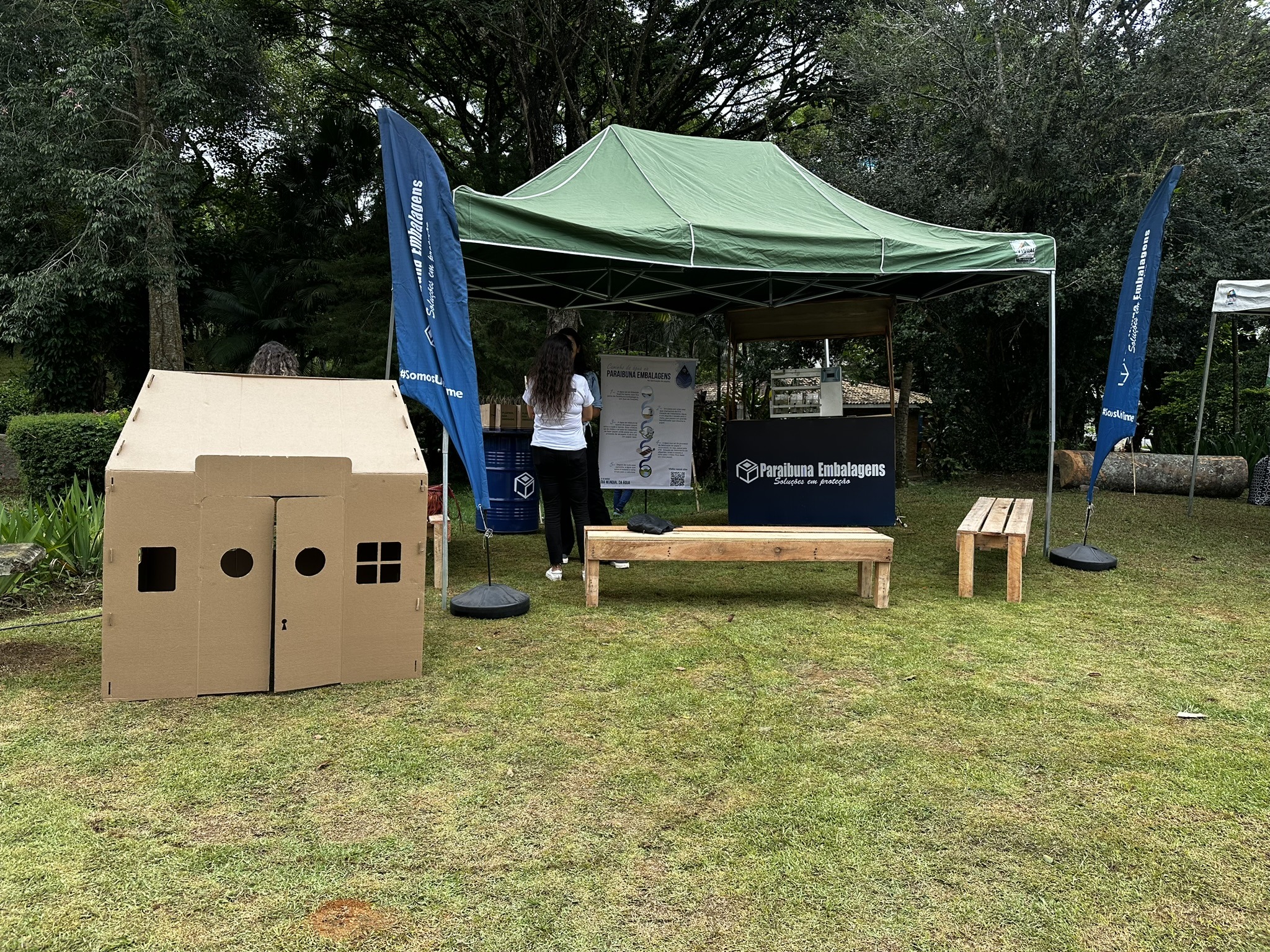 Paraibuna leva diversão ao Parque da Lajinha na celebração do Dia Mundial da Água