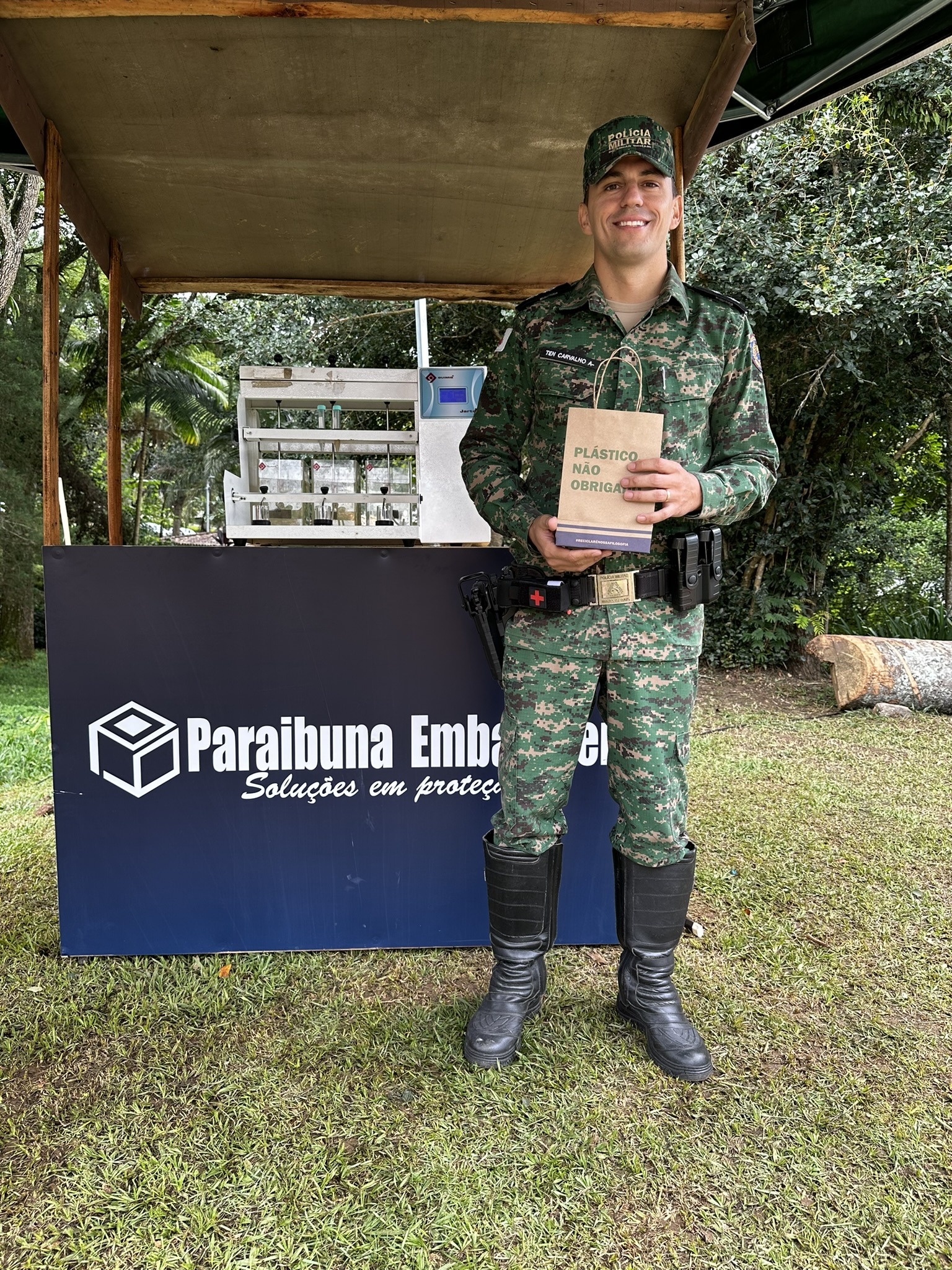 Paraibuna leva diversão ao Parque da Lajinha na celebração do Dia Mundial da Água