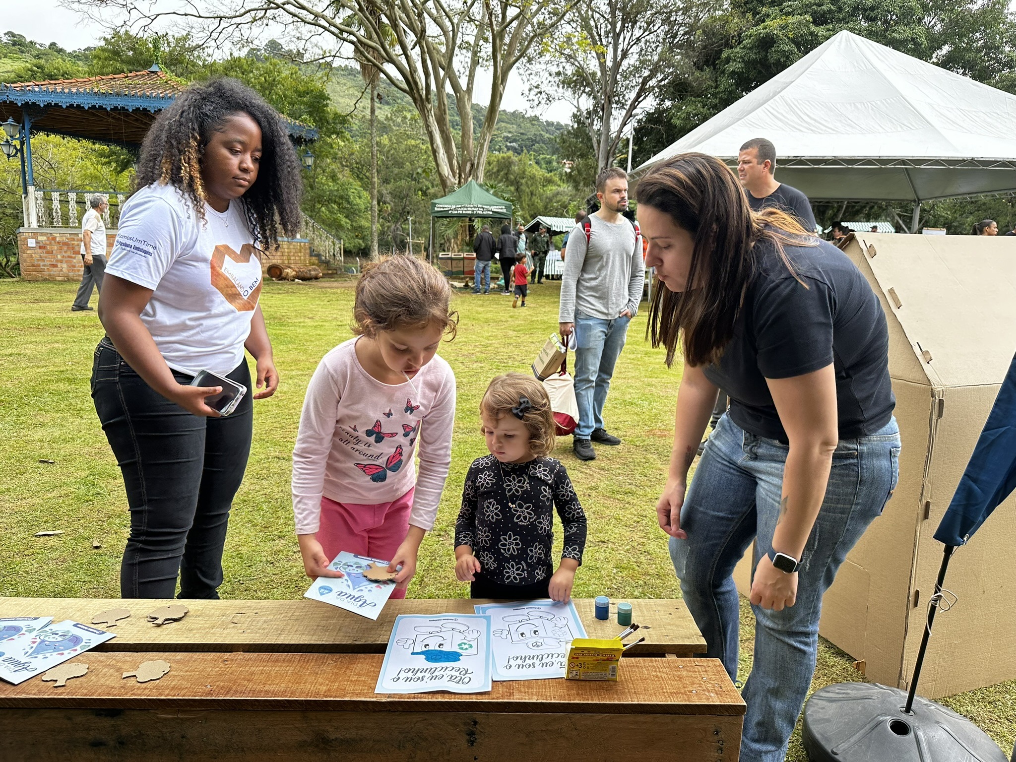 Paraibuna leva diversão ao Parque da Lajinha na celebração do Dia Mundial da Água