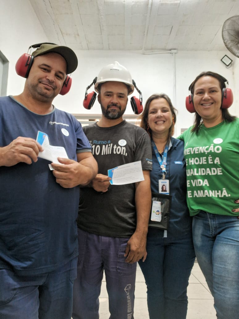 Paraibuna Embalagens realiza mês de prevenção aos acidentes de trabalho com campanhas educativas