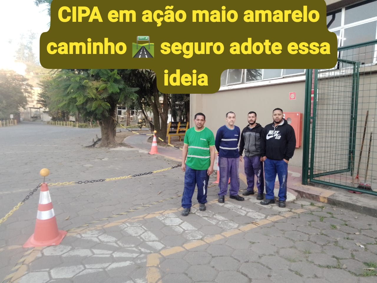 Campanha Maio Amarelo alerta para segurança no trânsito com o tema "Paz no trânsito começa por você"