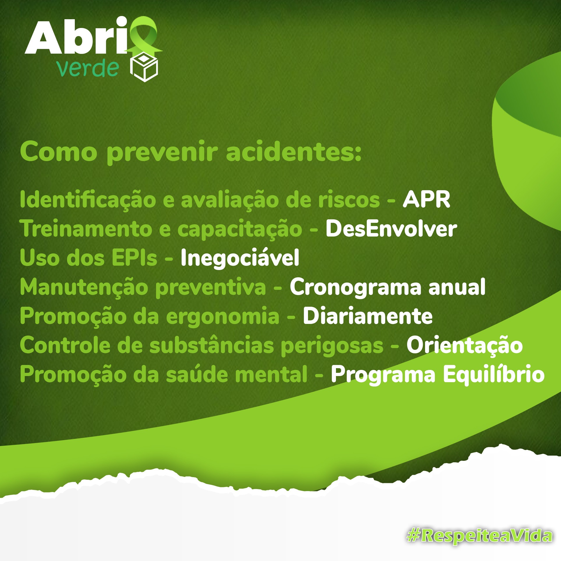 Paraibuna Embalagens realiza mês de prevenção aos acidentes de trabalho com campanhas educativas