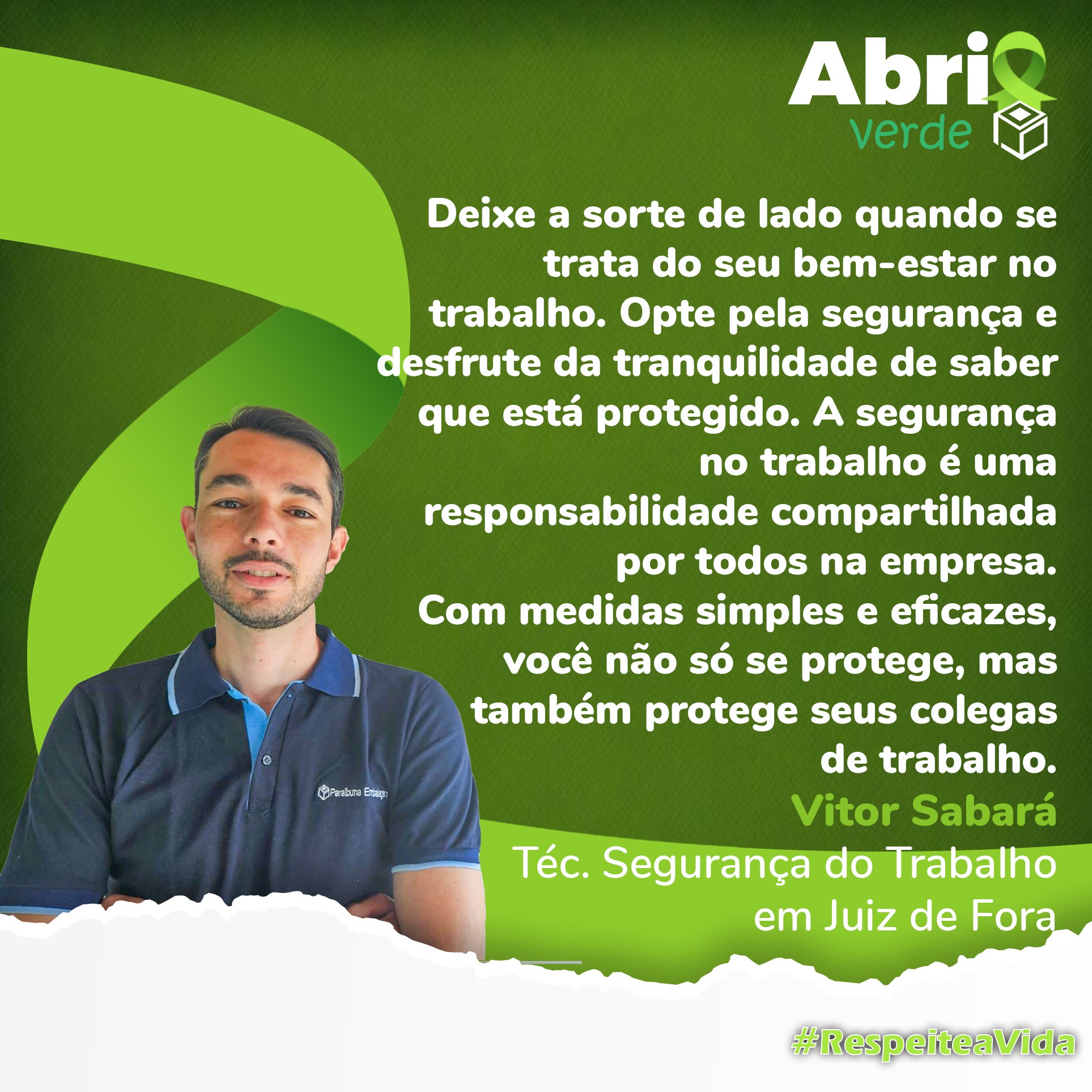 Paraibuna Embalagens realiza mês de prevenção aos acidentes de trabalho com campanhas educativas