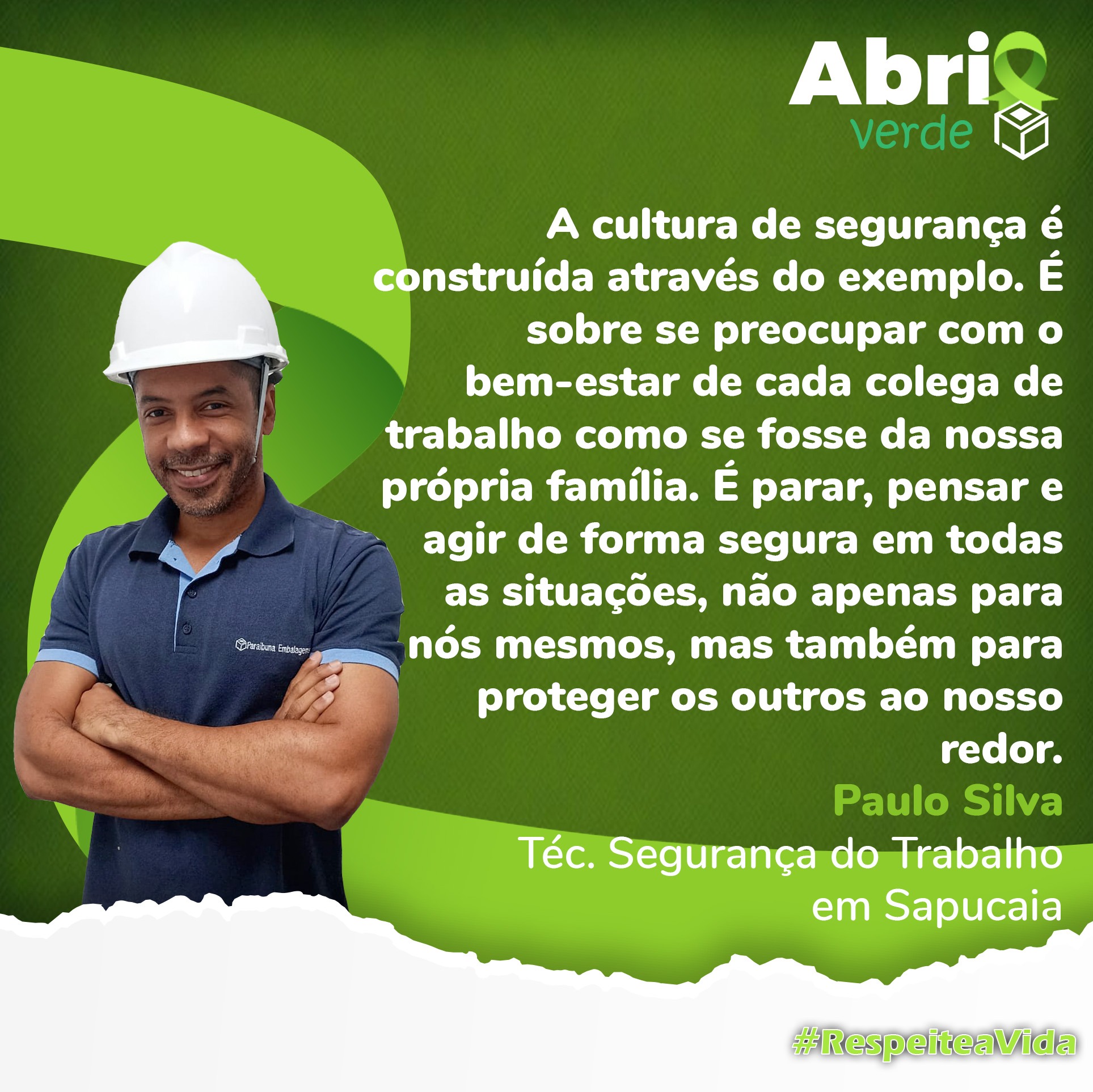 Paraibuna Embalagens realiza mês de prevenção aos acidentes de trabalho com campanhas educativas