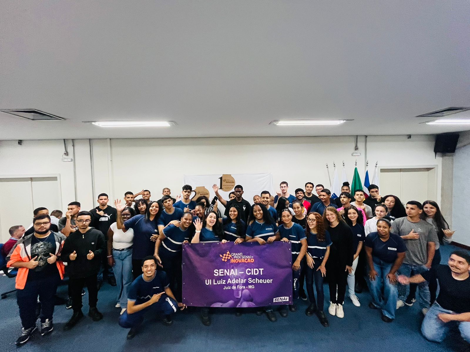 Aprendiz da Paraibuna Embalagens fica em primeiro lugar na disputa de equipes do Grand Prix Senai de Inovação