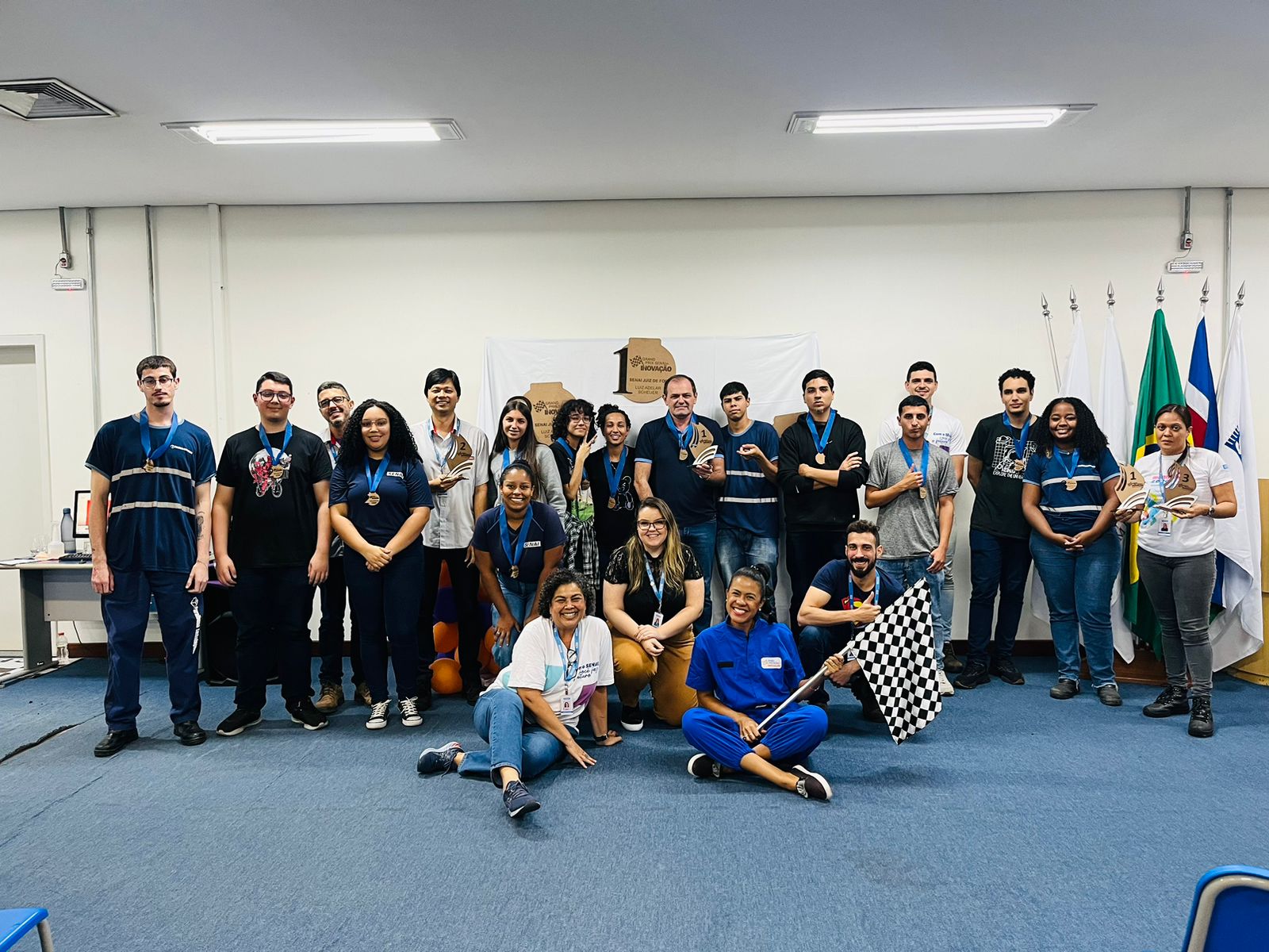 Aprendiz da Paraibuna Embalagens fica em primeiro lugar na disputa de equipes do Grand Prix Senai de Inovação