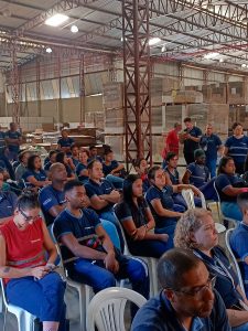 Comissão Interna de Prevenção de Acidentes (CIPA) da Paraibuna Embalagens promove campanha de conscientização e incentivo à doação de sangue