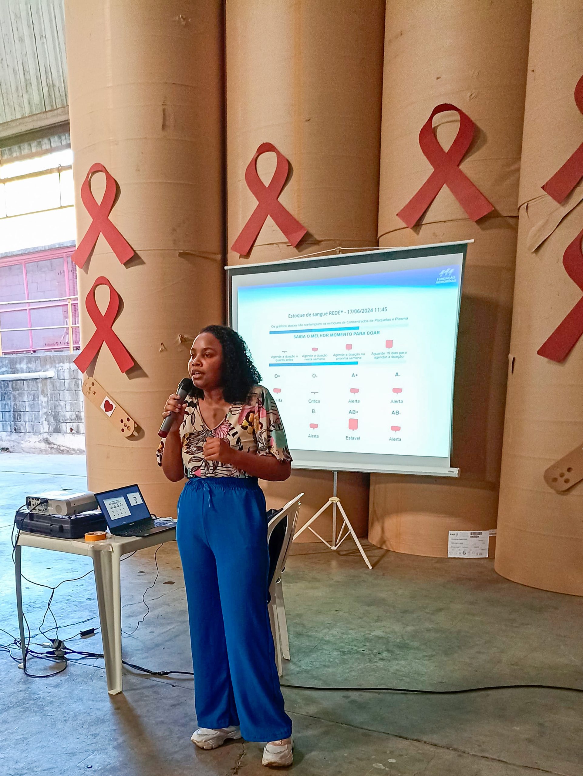 Comissão Interna de Prevenção de Acidentes (CIPA) da Paraibuna Embalagens promove campanha de conscientização e incentivo à doação de sangue