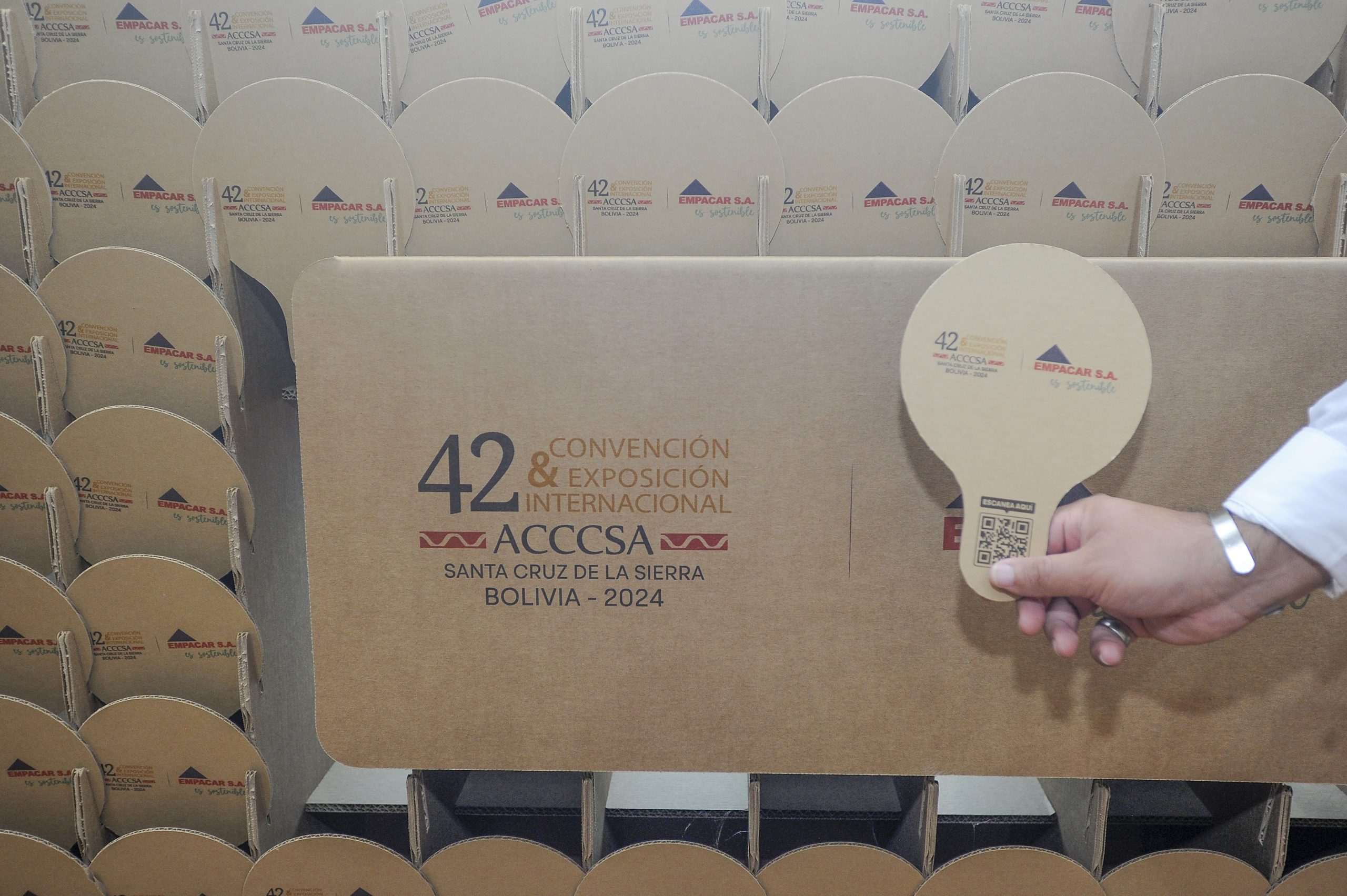 Paraibuna Embalagens participa da Convención & Exposición Internacional ACCCSA 2024 em Santa Cruz de la Sierra