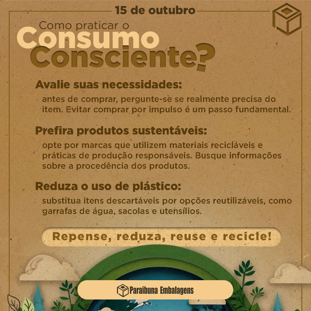 Paraibuna Embalagens incentiva e dissemina o consumo consciente