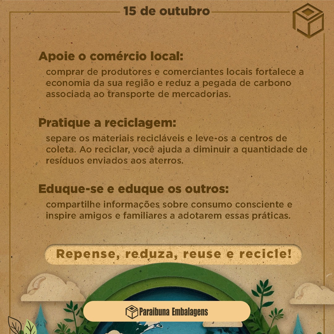 Paraibuna Embalagens incentiva e dissemina o consumo consciente