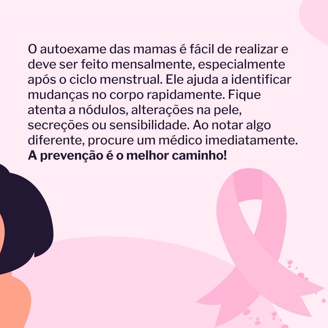 Outubro Rosa: mês de conscientização sobre a prevenção do câncer de mama