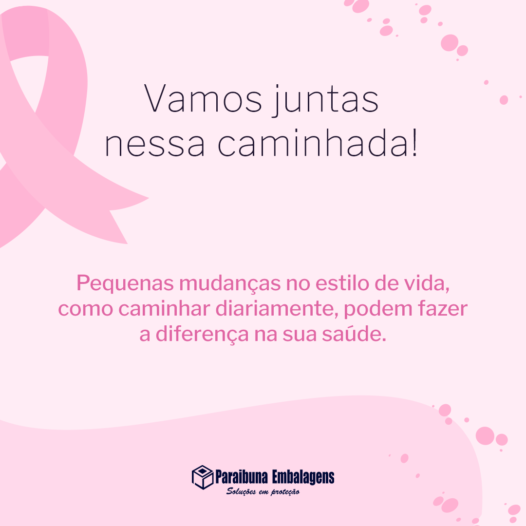 Outubro Rosa: mês de conscientização sobre a prevenção do câncer de mama